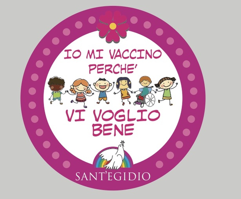 Journée portes ouvertes pour les enfants, aujourd'hui au Centre de Vaccination de Sant'Egidio à Rome : 
